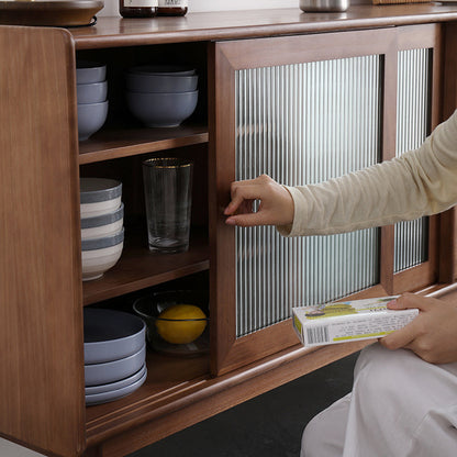 Buffet DECLAN en bois massif scandinave 