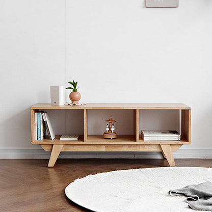 Meuble TV / présentoir Diana NEW YORK HILTON en bois dur nordique (noyer / couleur naturelle) 