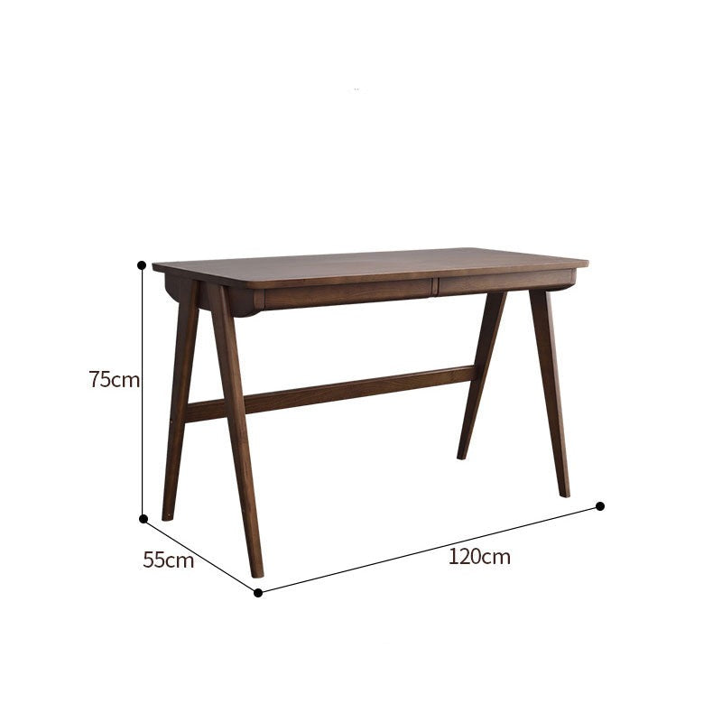 Bureau Juliana Kyoto Japonais Scandinave Bois Massif 
