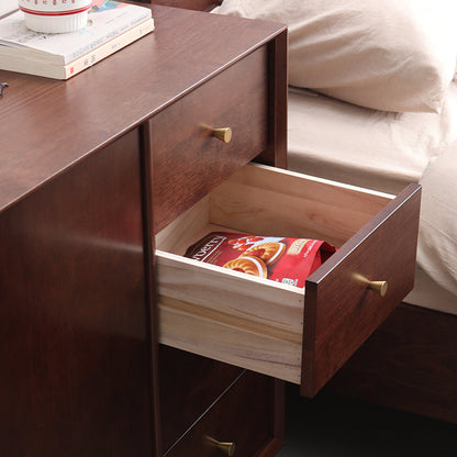 Buffet commode ALAYNA SWEDEN simple et moderne en bois massif