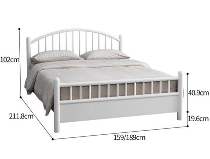 Lit classique minimaliste CAMERON 1,2/1,5/1,8 m Super Single / Queen / King Size