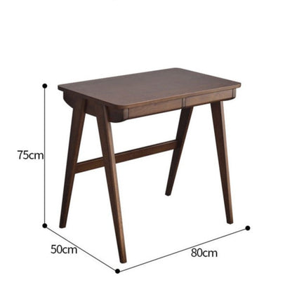 Bureau Juliana Kyoto Japonais Scandinave Bois Massif 