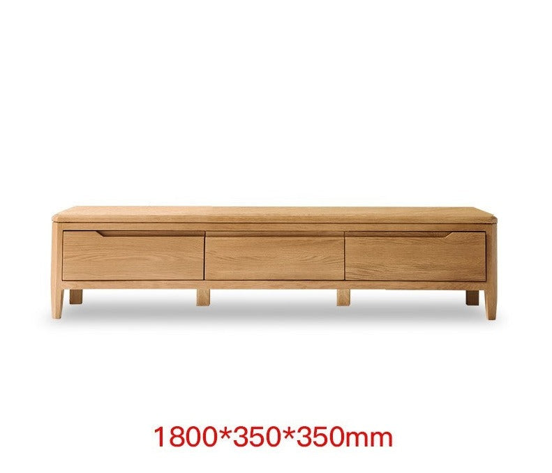 GEORGIA Sweden HILTON Meuble console TV en bois massif