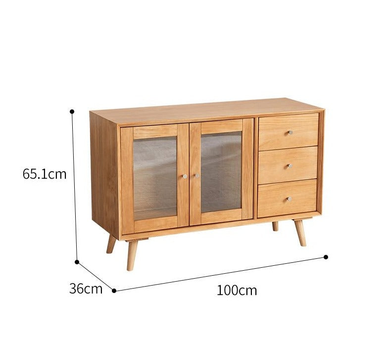 Buffet LUCAS en bois massif moderne
