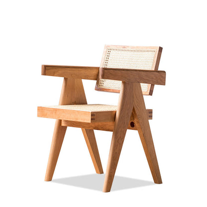 Fauteuil en bois massif Atticus 