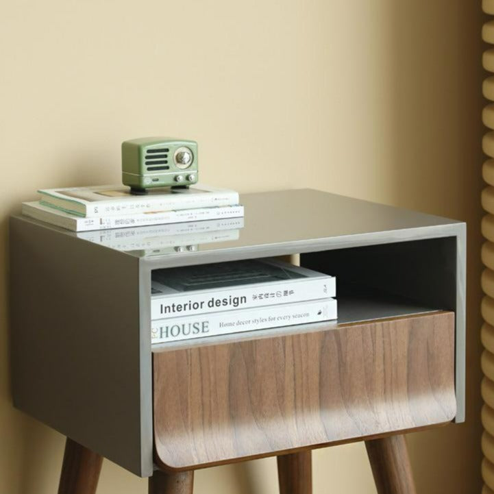 Leflore 1 - Table de chevet à tiroirs