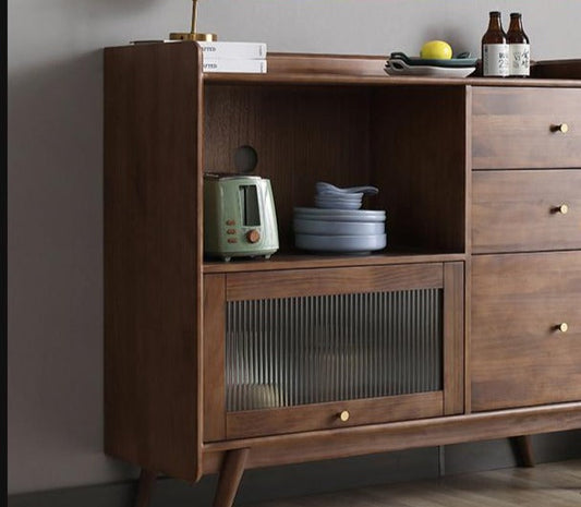 Buffet nordique HENRY, armoire de rangement de cuisine 