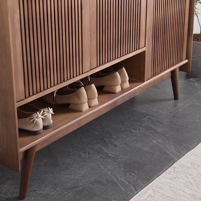 Buffet de rangement nordique Luis Buffet / Meuble à chaussures en bois massif 