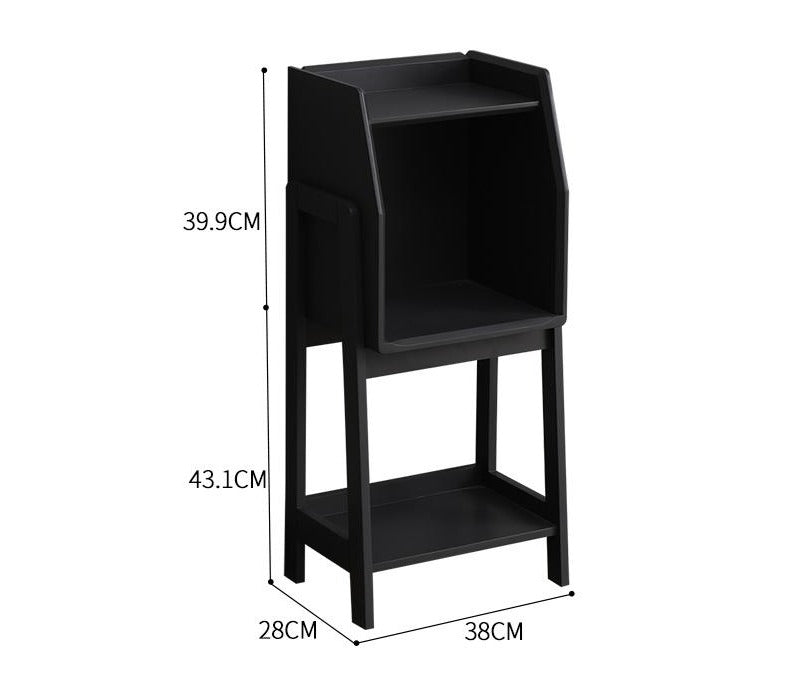 Bibliothèque en pin massif ANTHONY Rangement précieux / Livres