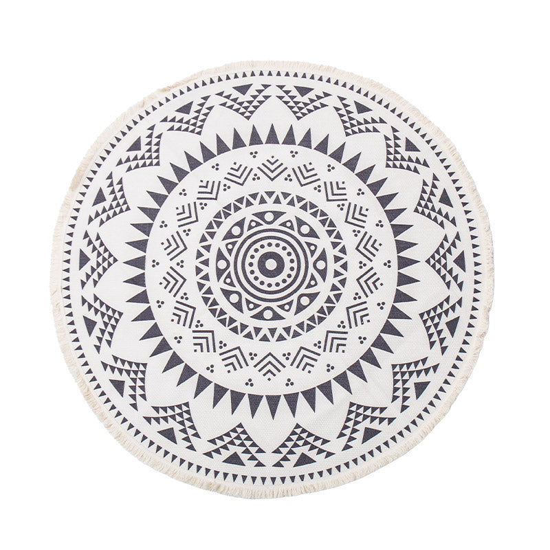 Tapis rond Lucienne