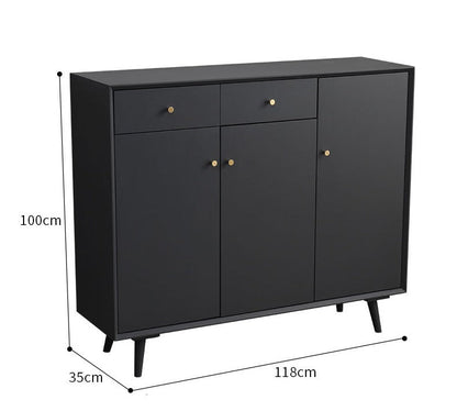 Meuble à chaussures Eileen SWEDEN en bois dur scandinave nordique, 4 couleurs et 4 tailles