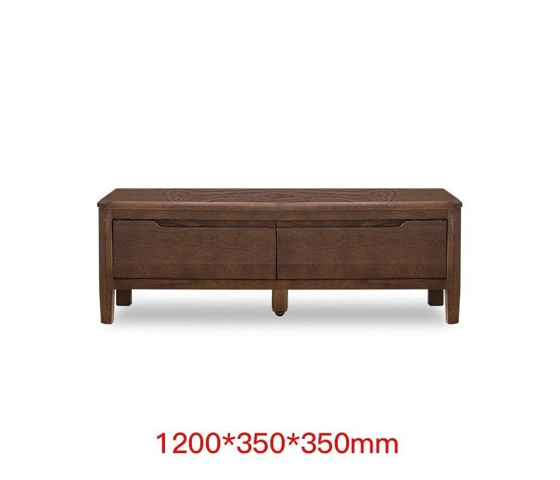 GEORGIA Sweden HILTON Meuble console TV en bois massif