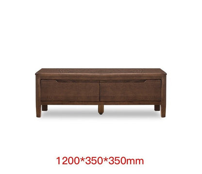 GEORGIA Sweden HILTON Meuble console TV en bois massif