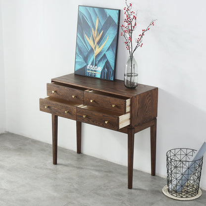 Console Joanna RITZ, commode à tiroirs, meuble d'entrée de style américain 