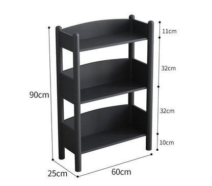 Bibliothèque de rangement BENJAMIN en bois massif 