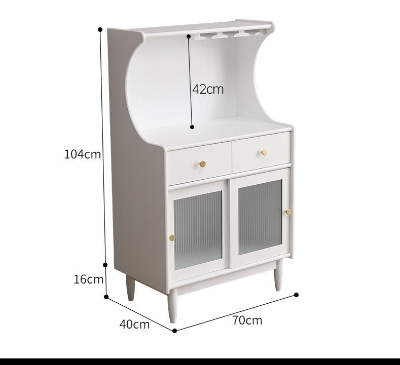 Buffet scandinave ADELAIDE en bois massif (4 couleurs, 2 tailles)