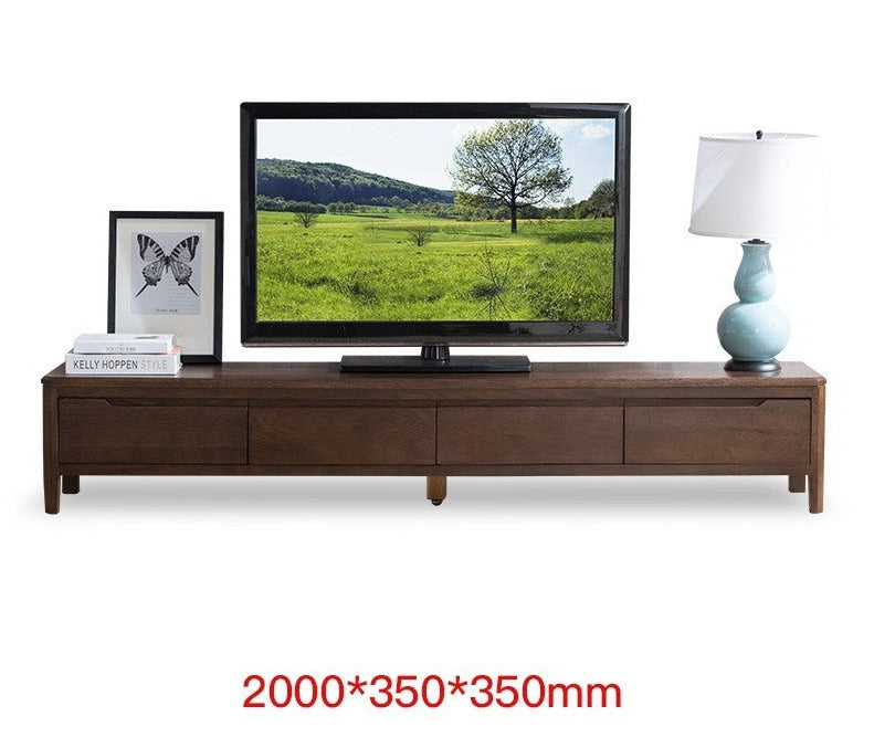 GEORGIA Sweden HILTON Meuble console TV en bois massif