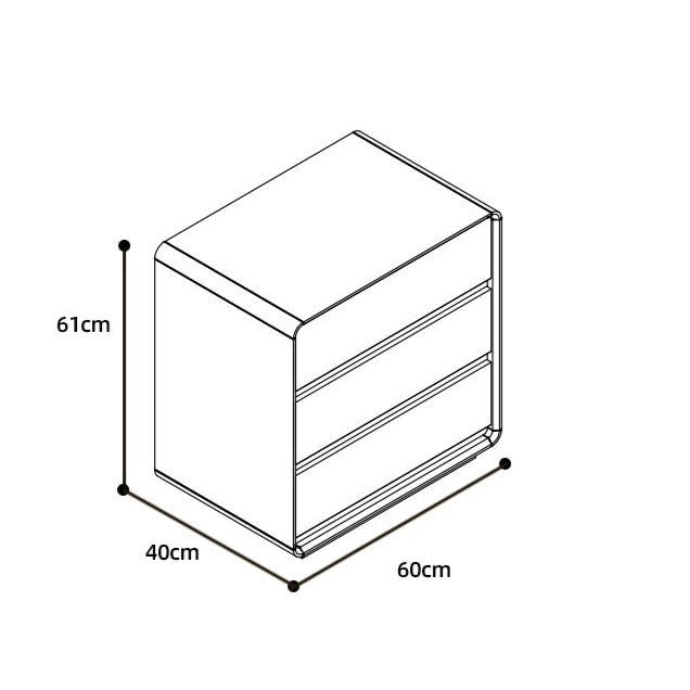 CLARISSA SWEDEN Commode scandinave en bois massif 