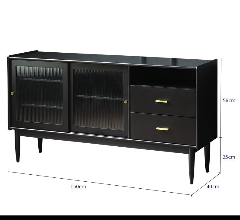 Buffet AMALIA Scandinavia Buffet moderne en bois massif (4 couleurs)