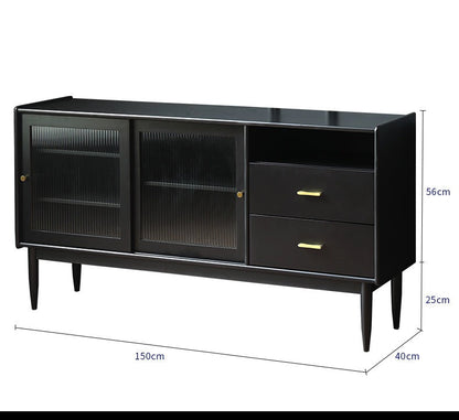 Buffet AMALIA Scandinavia Buffet moderne en bois massif (4 couleurs)