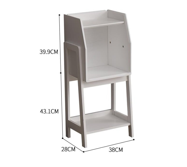 Bibliothèque en pin massif ANTHONY Rangement précieux / Livres