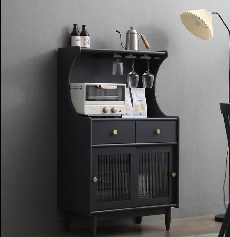 Buffet scandinave ADELAIDE en bois massif (4 couleurs, 2 tailles)