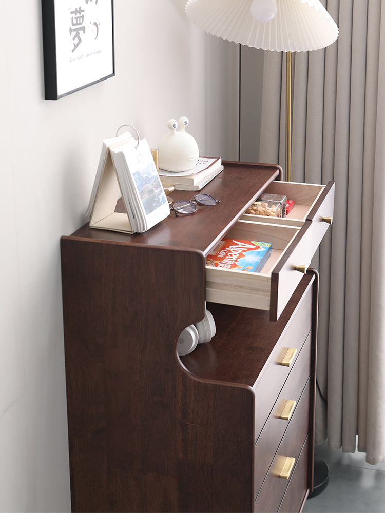 Commode à tiroirs Charlee SWEDEN, meuble de rangement tout en bois massif