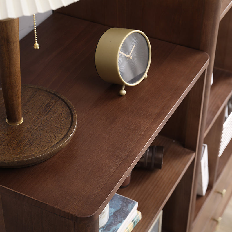 Bibliothèque classique moderne ANGEL en bois de pin 