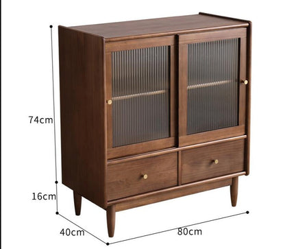 Vitrine en verre classique et moderne HUDSON 