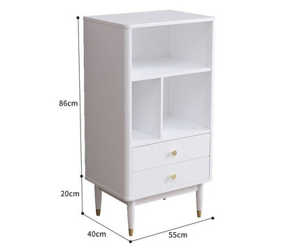 Bibliothèque classique moderne ANGEL en bois de pin 