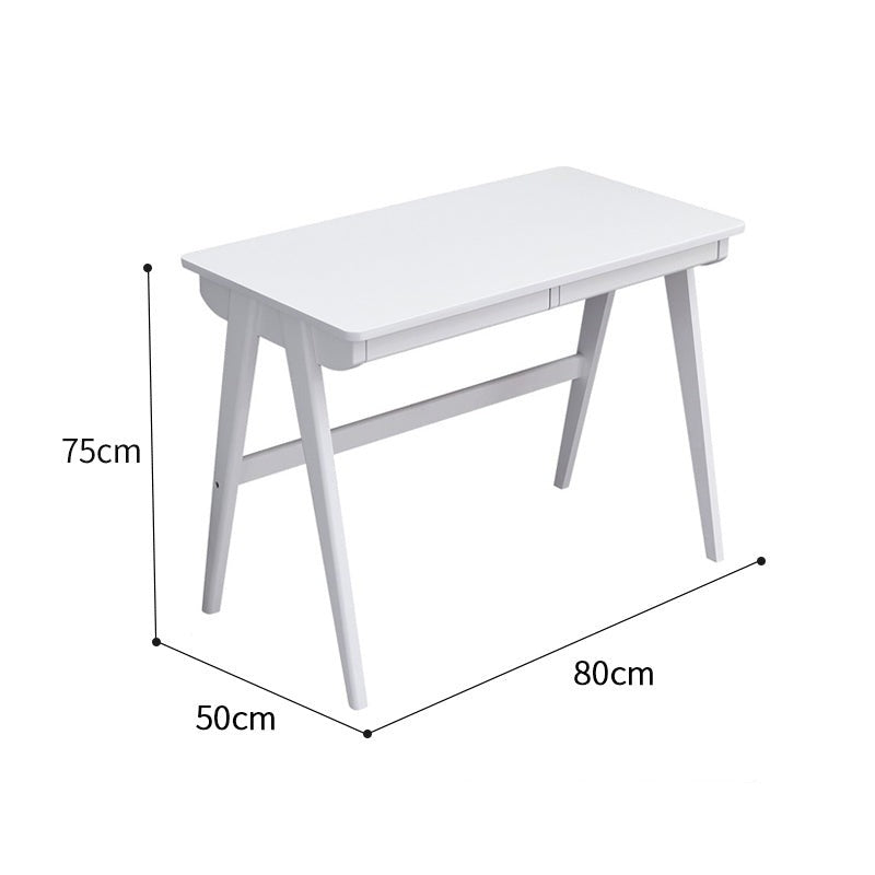 Bureau Juliana Kyoto Japonais Scandinave Bois Massif 