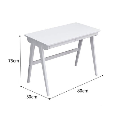 Bureau Juliana Kyoto Japonais Scandinave Bois Massif 