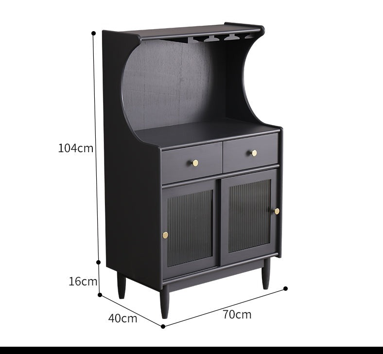 Buffet scandinave ADELAIDE en bois massif (4 couleurs, 2 tailles)