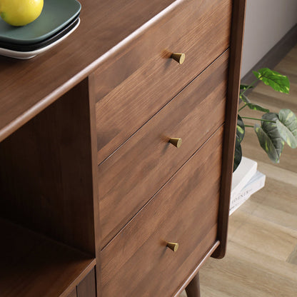 Buffet nordique HENRY, armoire de rangement de cuisine 