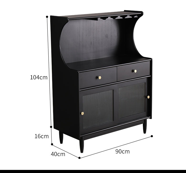 Buffet scandinave ADELAIDE en bois massif (4 couleurs, 2 tailles)