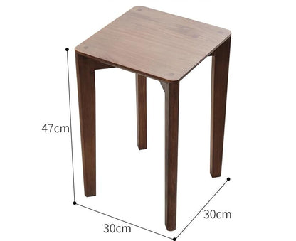 Tabouret de salle à manger moderne et nordique AARON