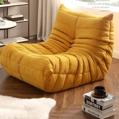 Fauteuil en velours Kruska