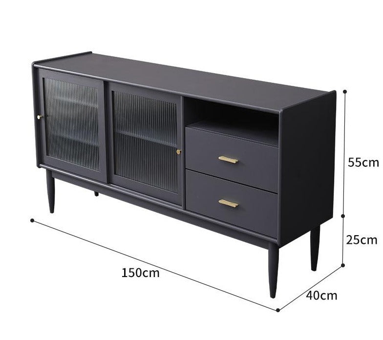 Buffet DECLAN en bois massif scandinave 