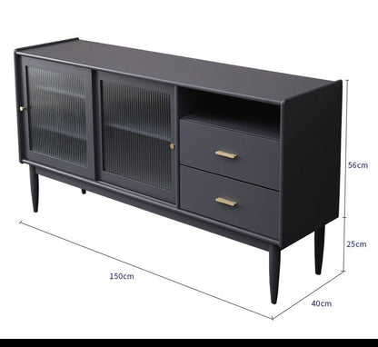 Buffet AMALIA Scandinavia Buffet moderne en bois massif (4 couleurs)