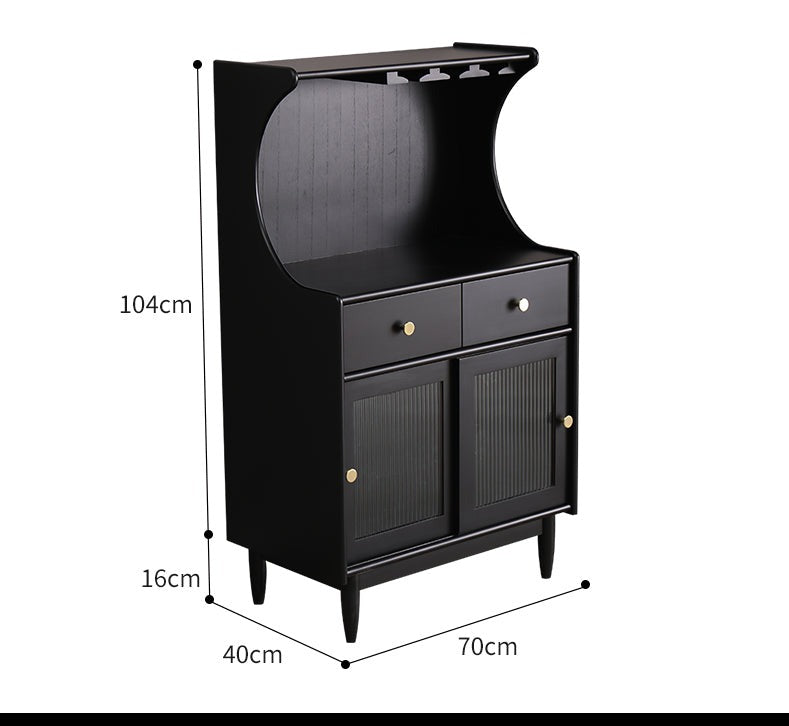 Buffet scandinave ADELAIDE en bois massif (4 couleurs, 2 tailles)