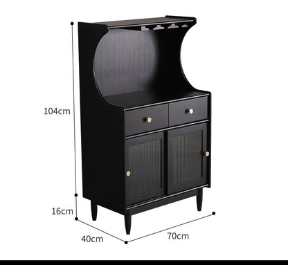 Buffet scandinave ADELAIDE en bois massif (4 couleurs, 2 tailles)