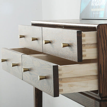 Console Joanna RITZ, commode à tiroirs, meuble d'entrée de style américain 