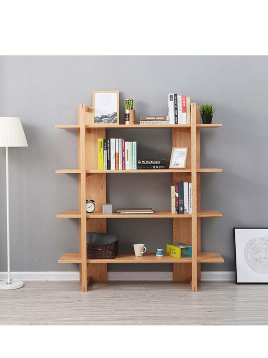 CAMILLE RITZ Étagères de présentation japonaises en bois massif nordique 