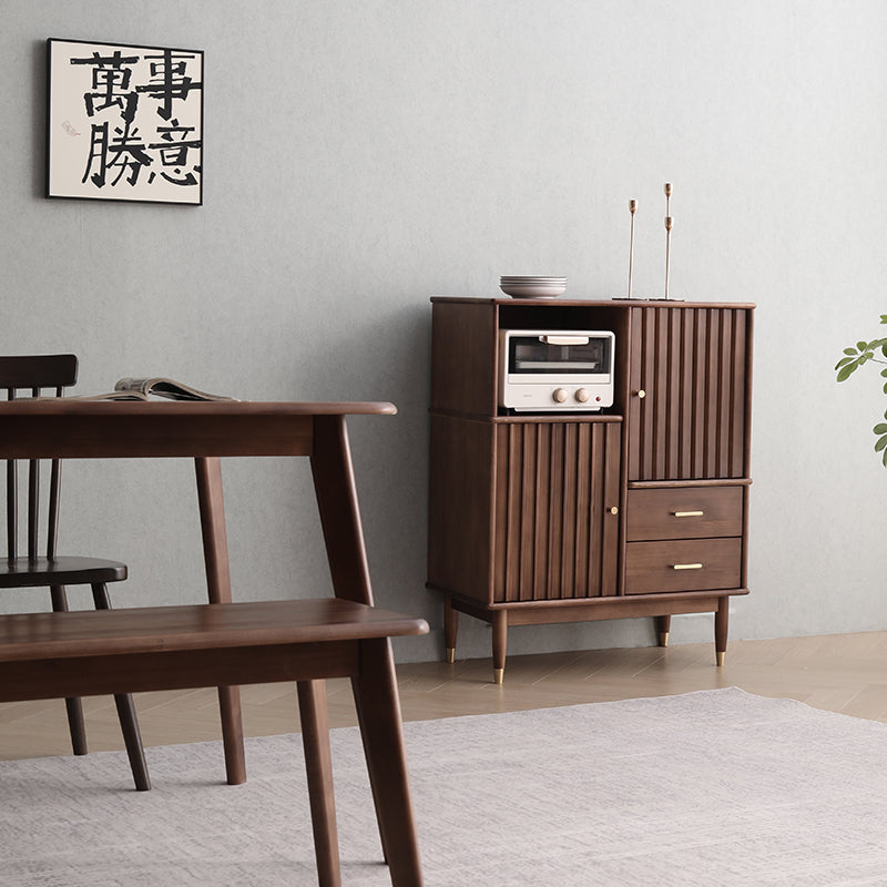 Buffet en bois massif ADELE HYATT (2 tailles, 4 couleurs)