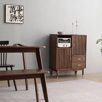 Buffet en bois massif ADELE HYATT (2 tailles, 4 couleurs)