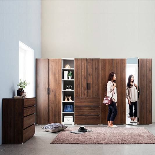 ERIN NEW YORK HILTON Armoire nordique en bois massif 