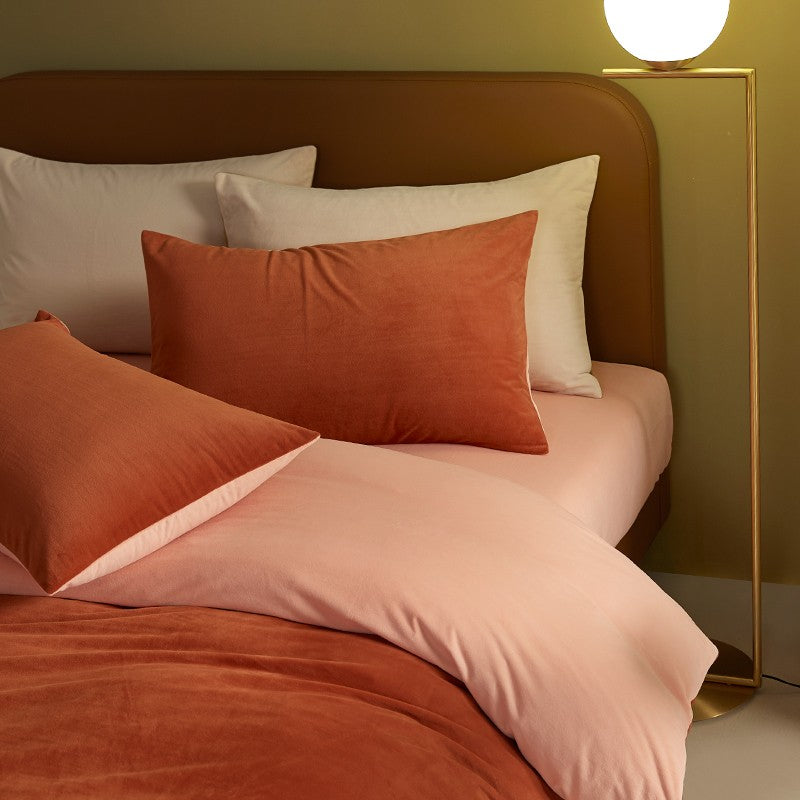 Ensemble de draps en flanelle Emelisa