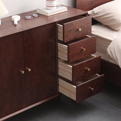 Buffet commode ALAYNA SWEDEN simple et moderne en bois massif