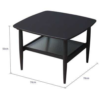 Table basse Harrison en bois massif pour salon