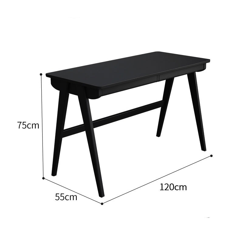 Bureau Juliana Kyoto Japonais Scandinave Bois Massif 